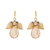 Nikki Witt Jools Earrings - Taupe Crystal
